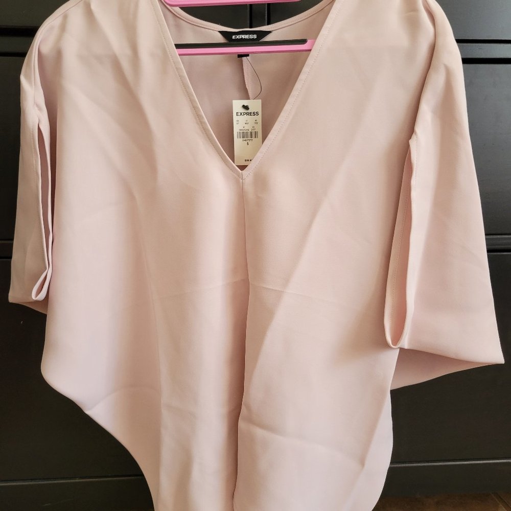 V-neck Dolman Blouse